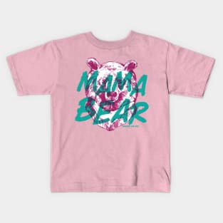 Mama Bear Pop Art © GraphicLoveShop Kids T-Shirt